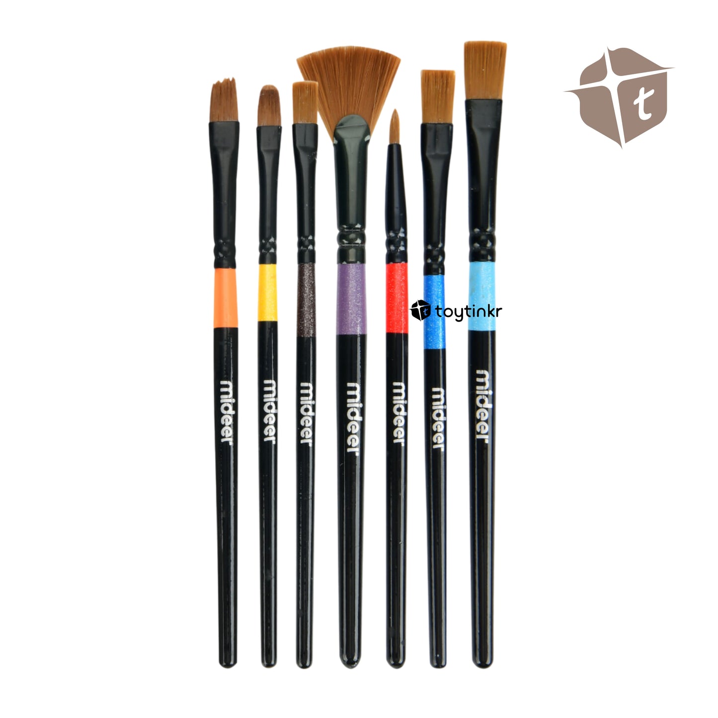 Mideer Finger Paint Brush Set by Toytinkr