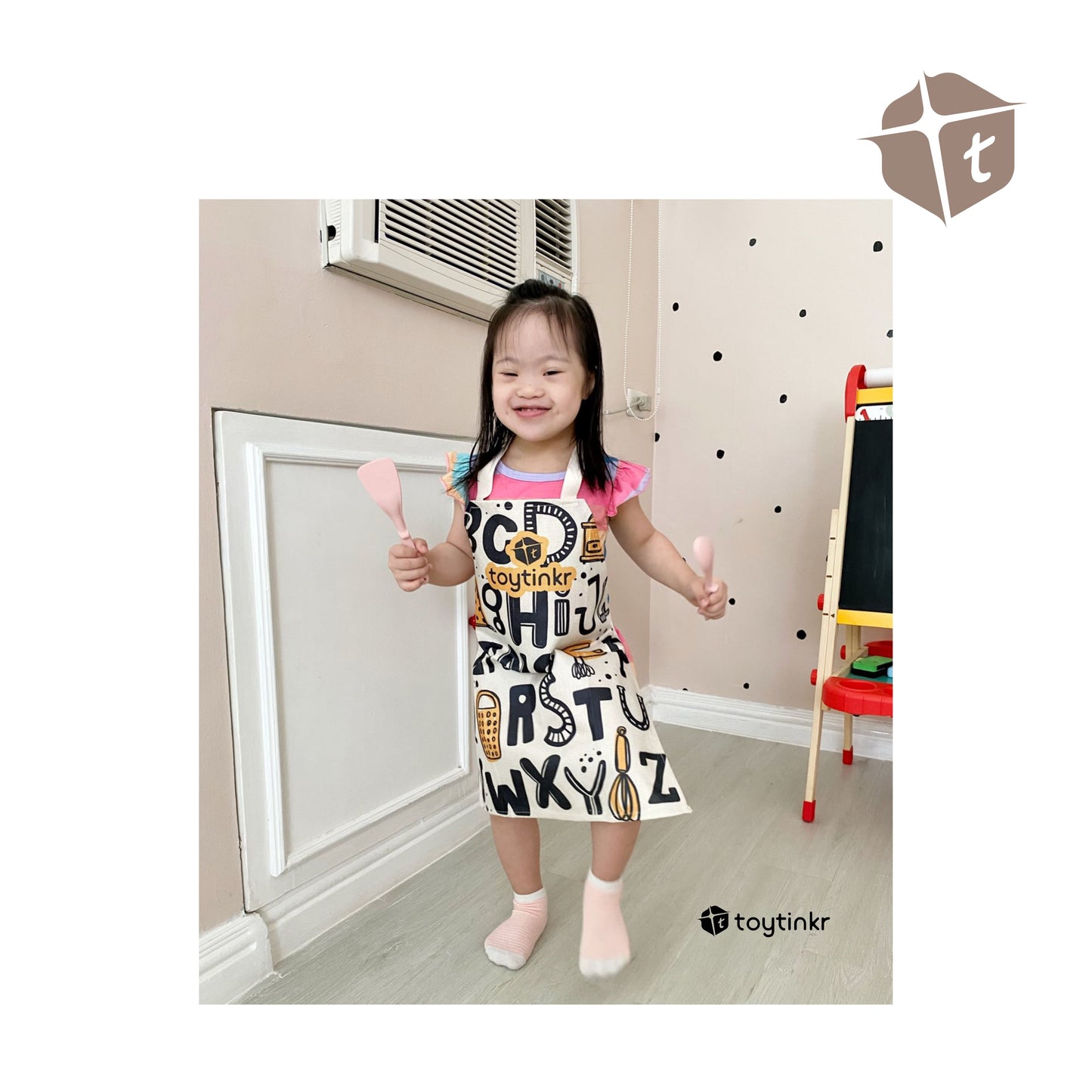 Kids Alphabet Apron by Toytinkr