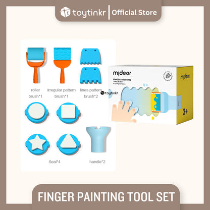 Mideer Finger Paint Tools Set by Toytinkr