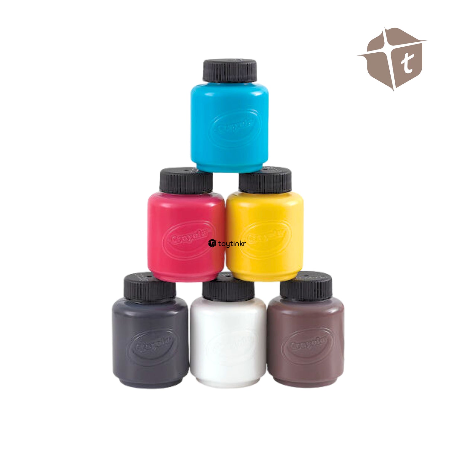 Crayola Acrylic Paint 6 Colors by Toytinkr