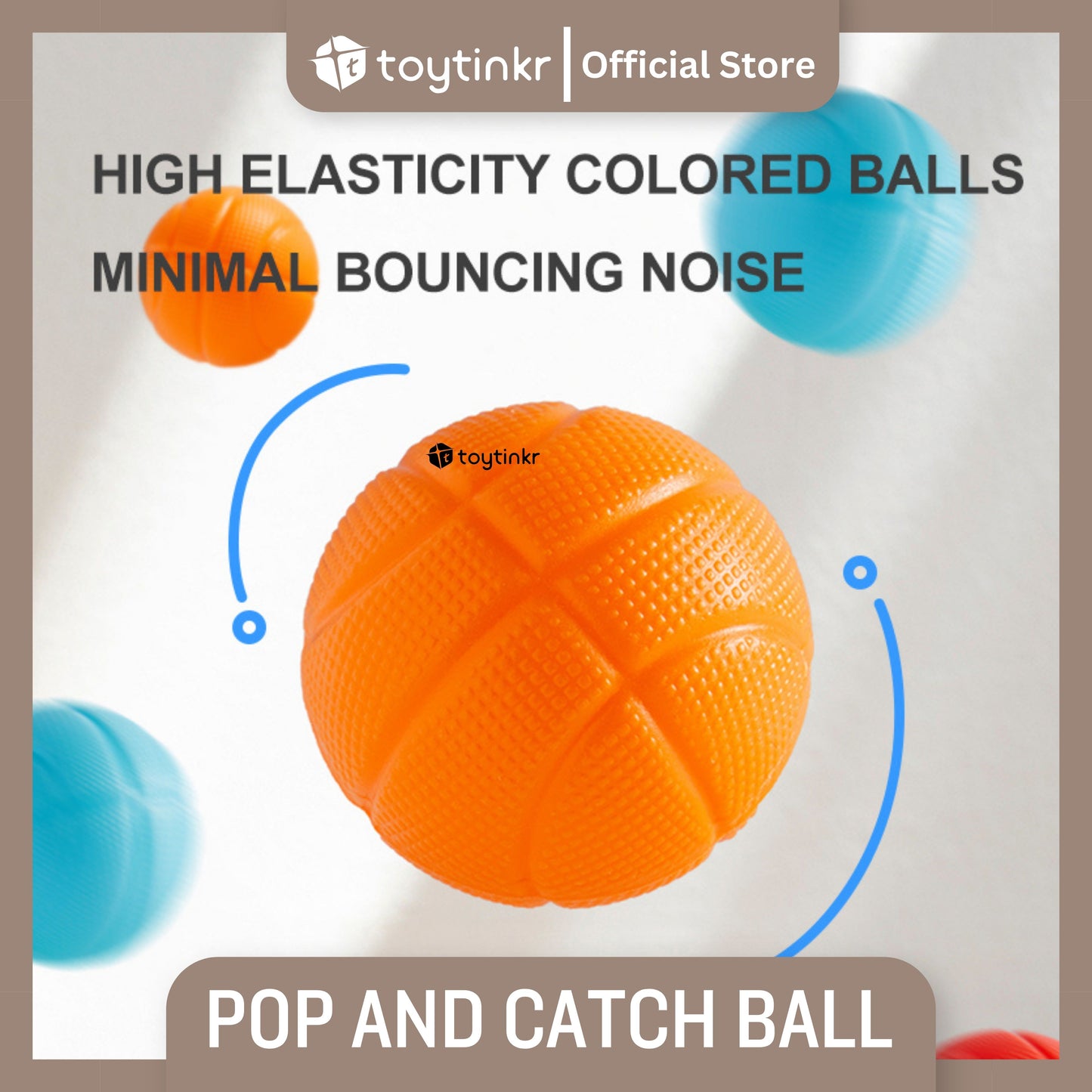 Mideer Pop and Catch Ball by Toytinkr
