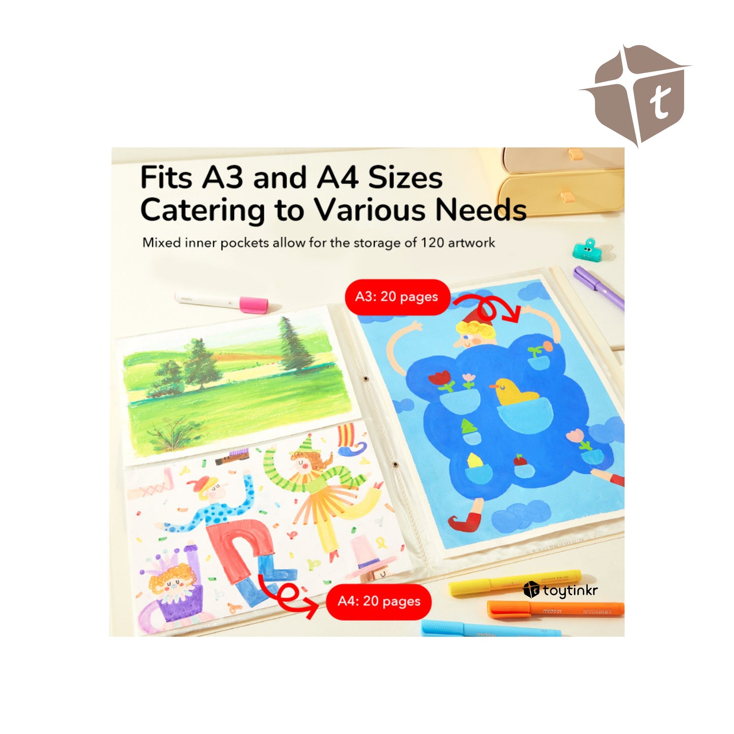 Mideer Colorful Creations Gallery by Toytinkr