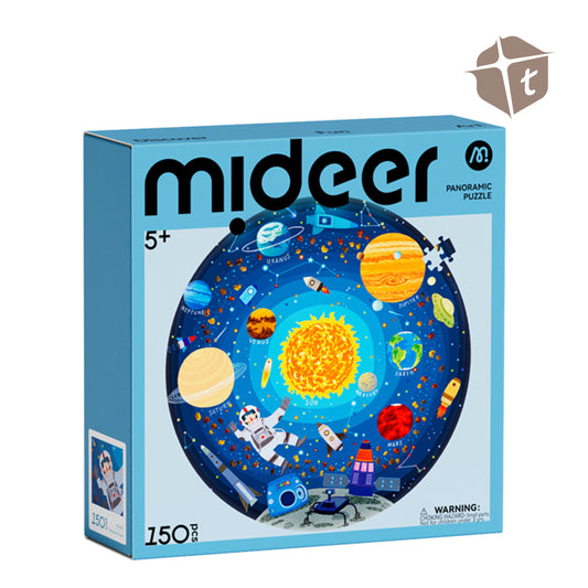 Mideer Panoramic Puzzle - Space by Toytinkr