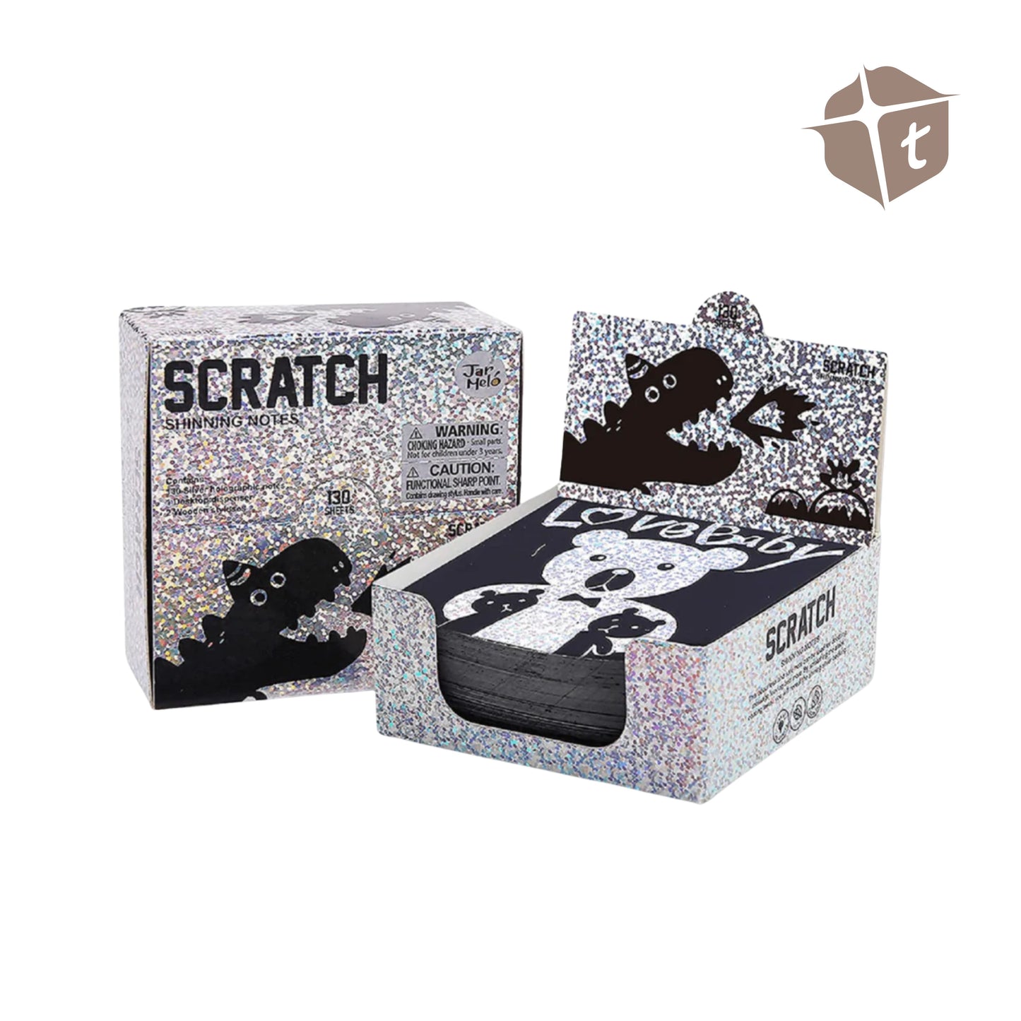 Jar Melo Scratch Note Cards - Shinning Note by Toytinkr