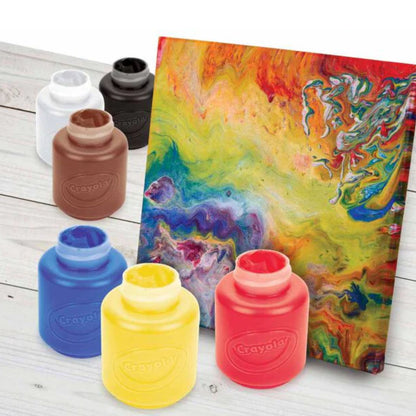 Crayola Acrylic Paint 6 Colors by Toytinkr
