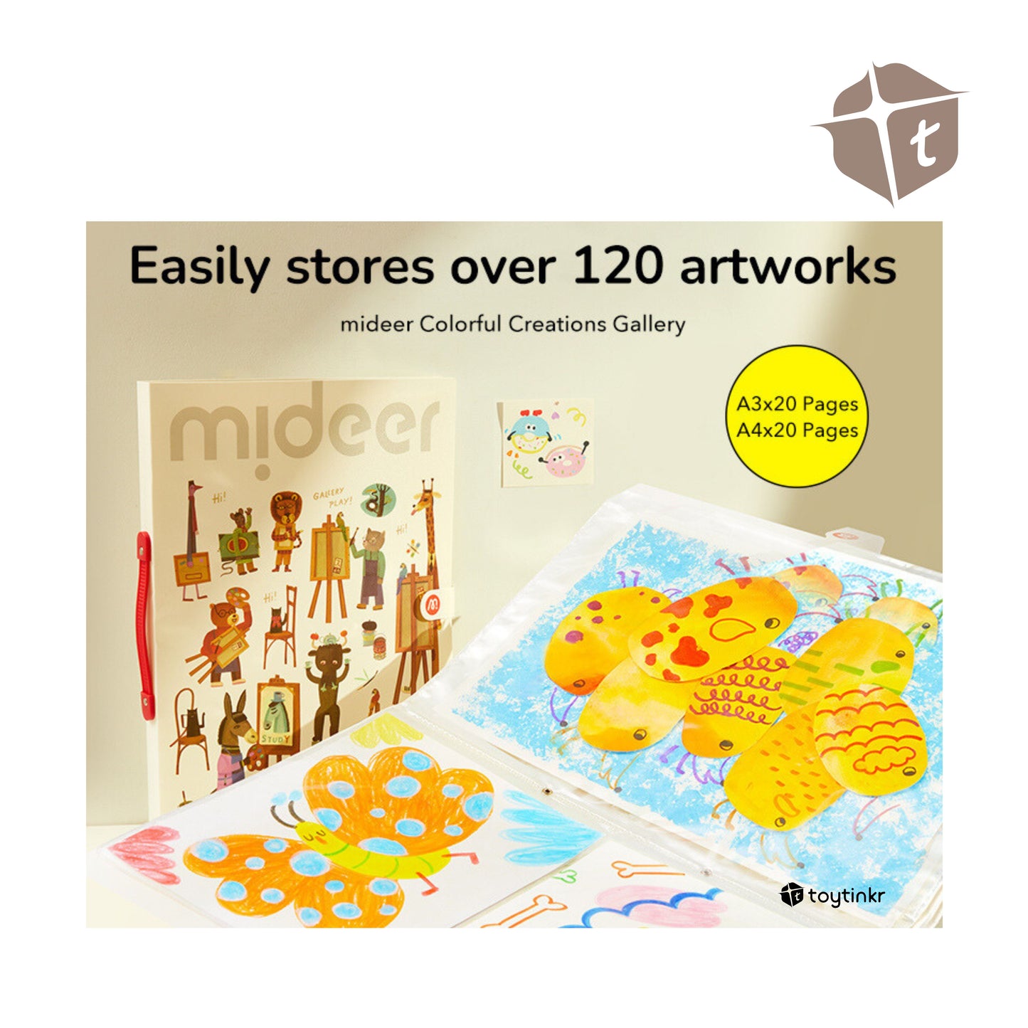 Mideer Colorful Creations Gallery by Toytinkr