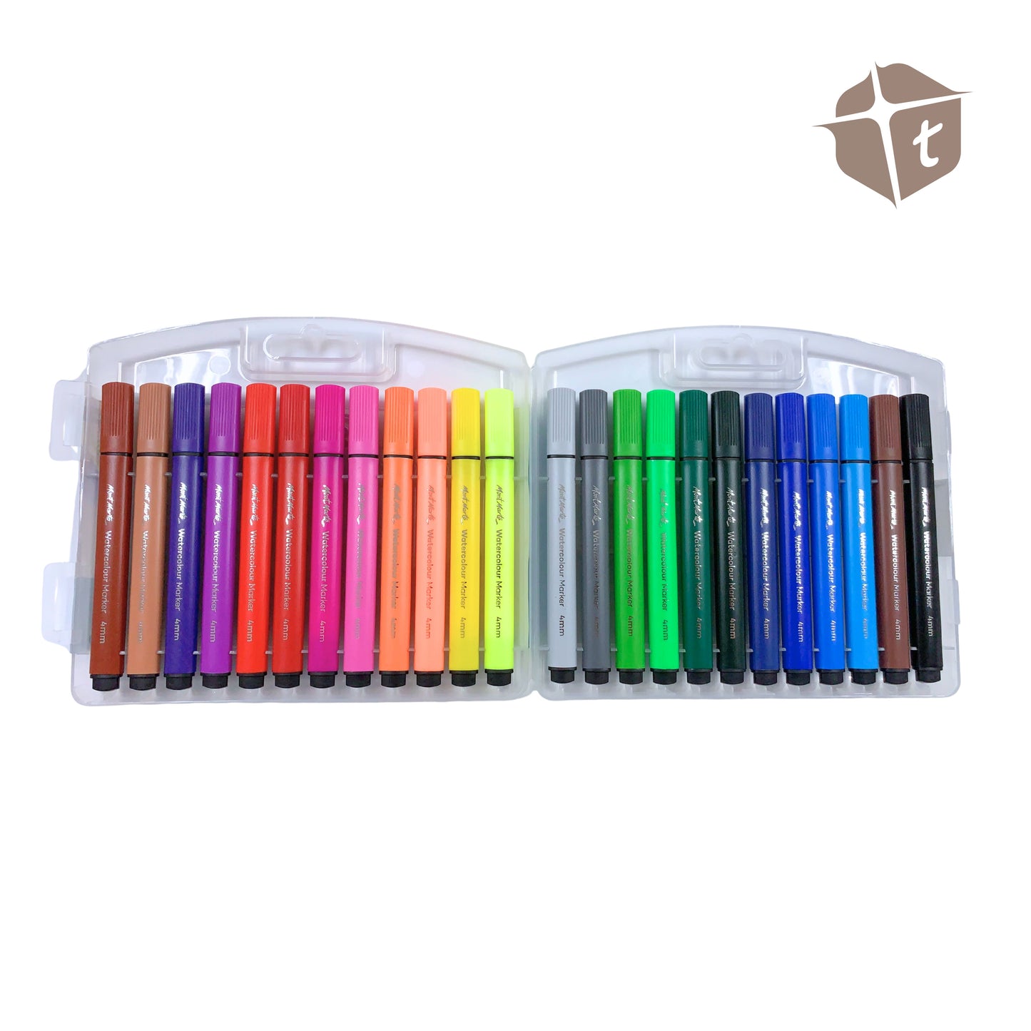 Mont Marte Watercolour Markers 24 Color by Toytinkr
