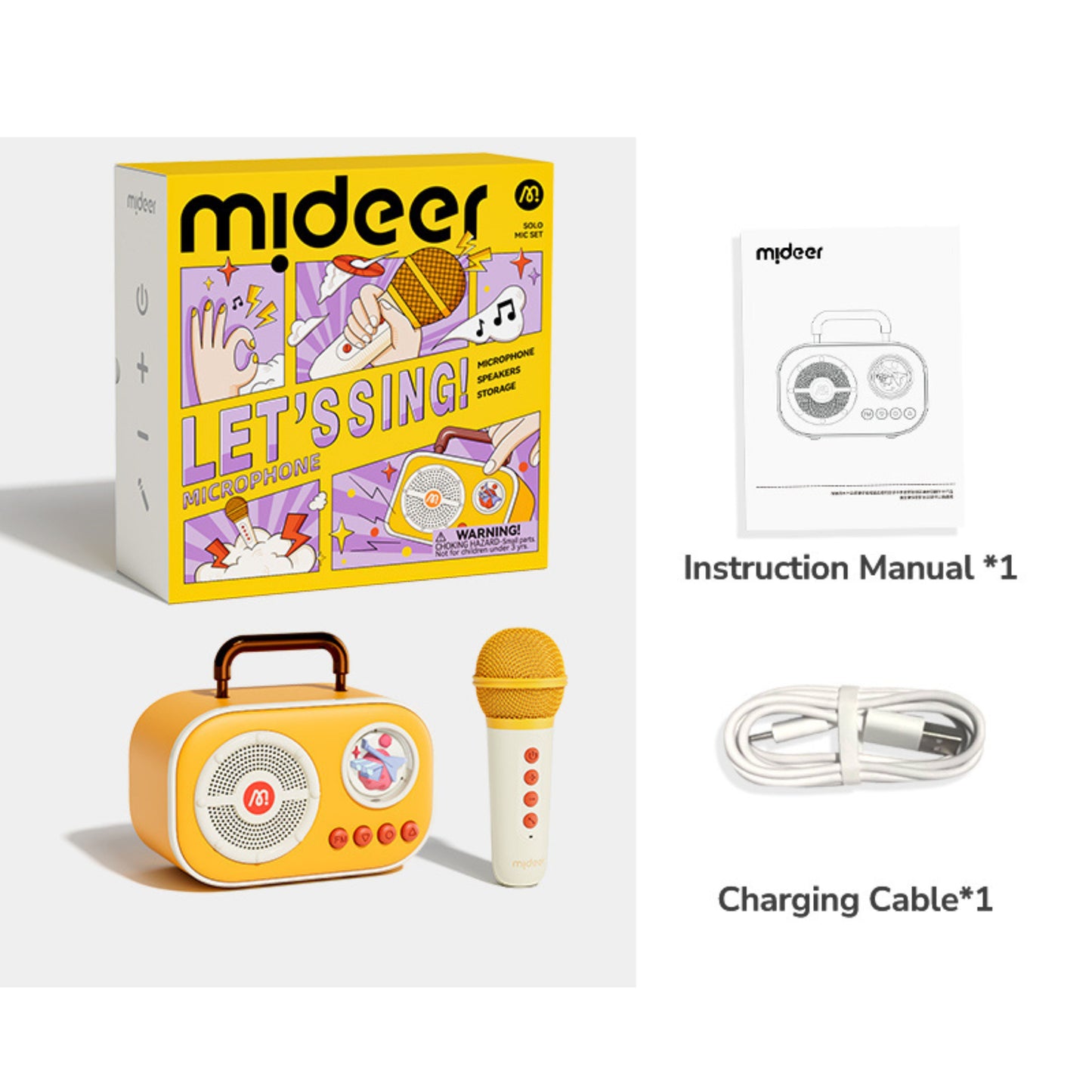 Mideer Let's Sing - Solo Mic Set by Toytinkr