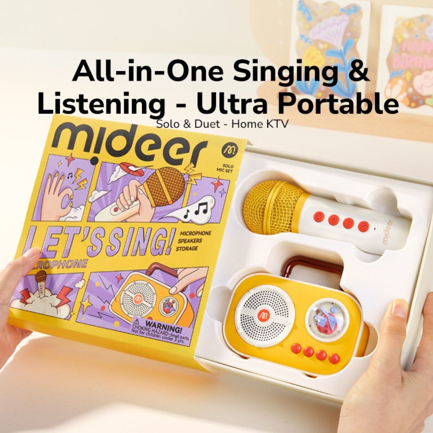 Mideer Let's Sing - Solo Mic Set by Toytinkr