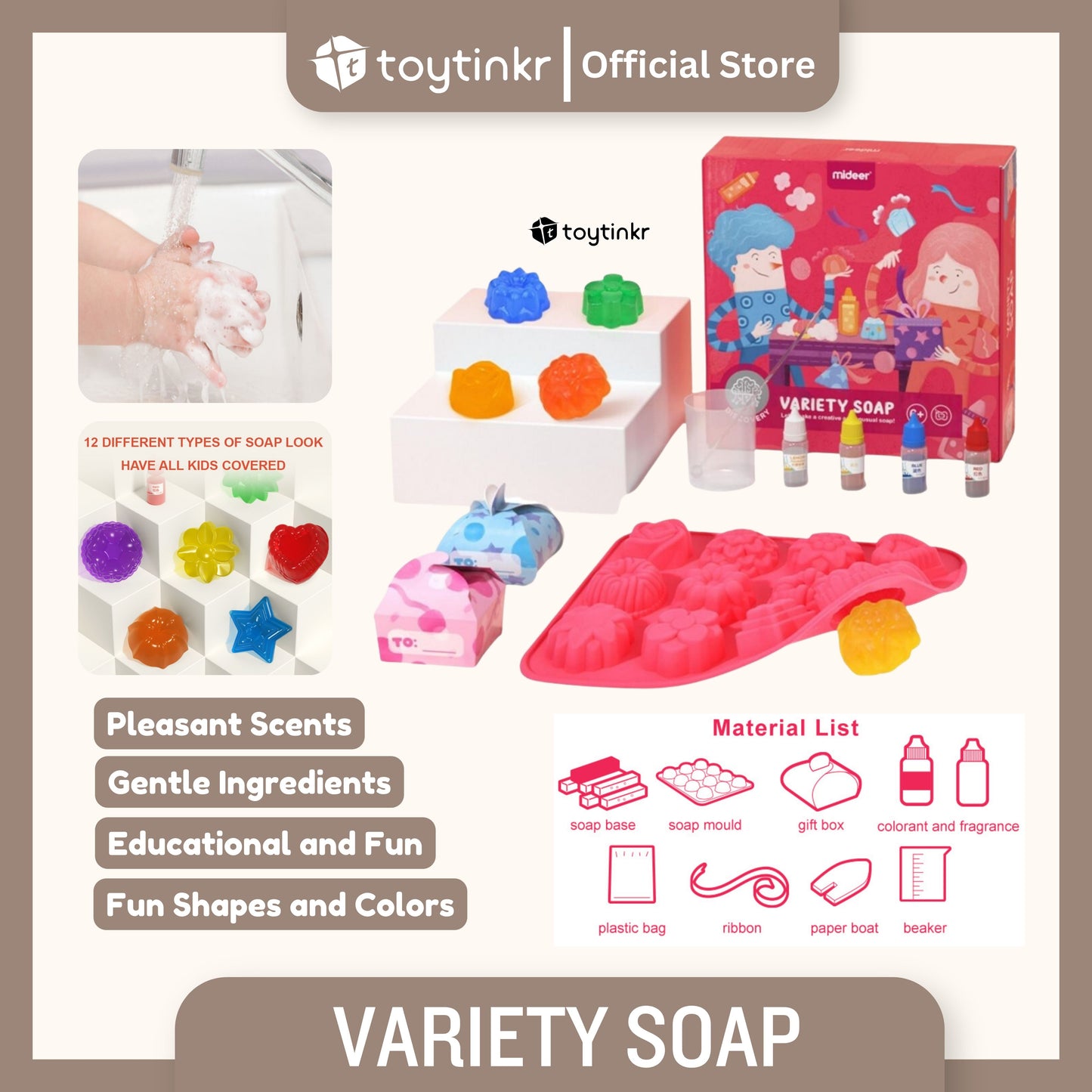 Mideer Variety Soap by Toytinkr