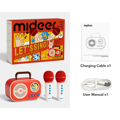 Mideer Let's Sing - Double Mic Set by Toytinkr