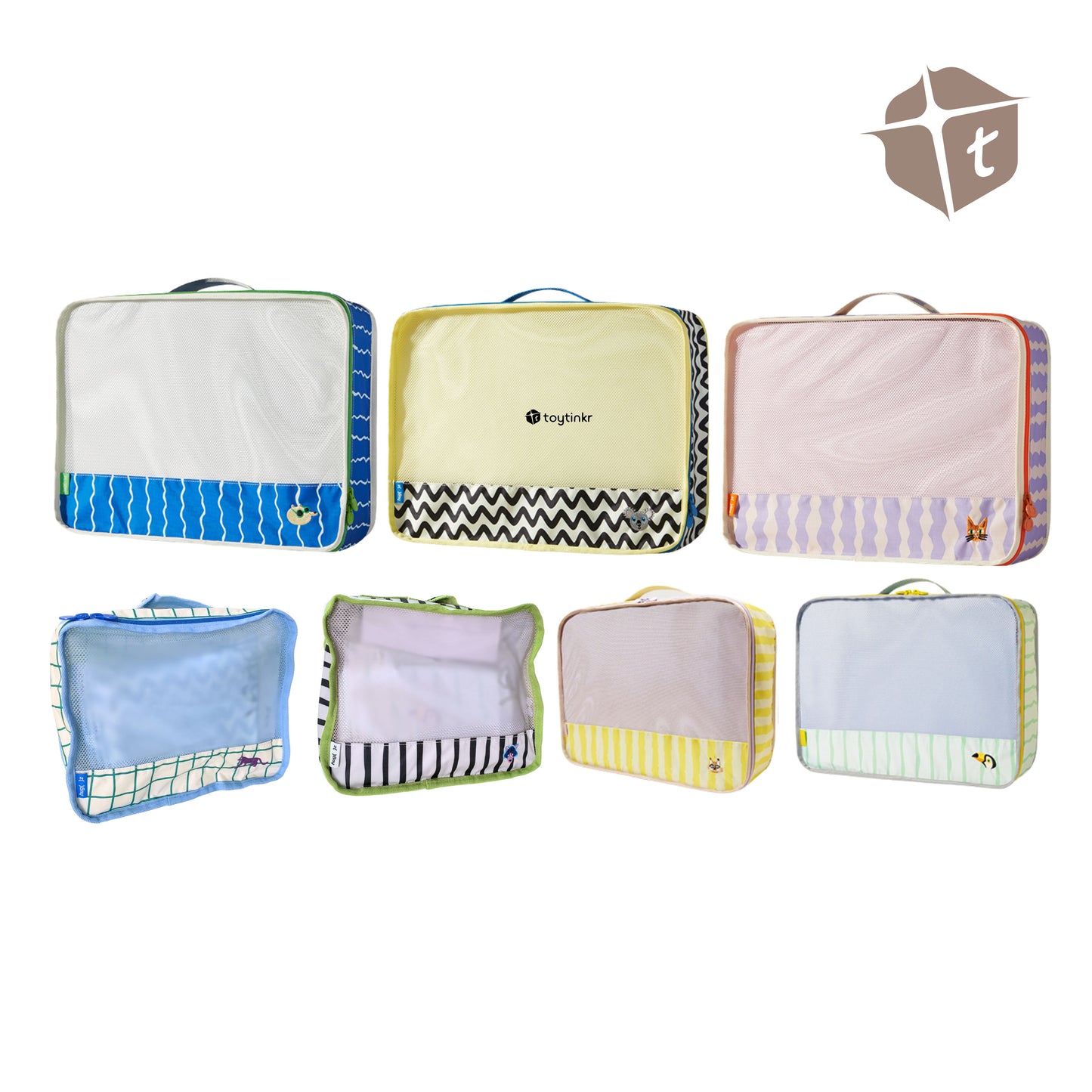 Hug Z Personalized Storage Cube Bags by Toytinkr