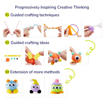 Mideer 700pcs All in One Handicraft Kit by Toytinkr