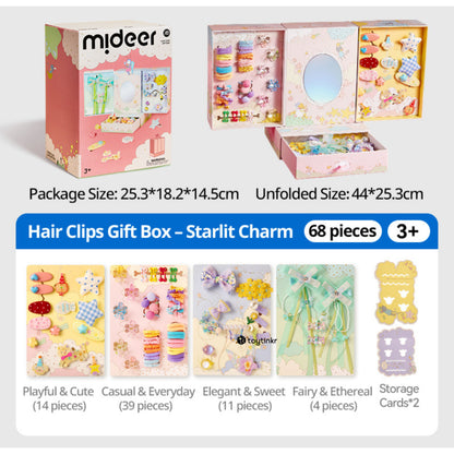Mideer Hair Clips Gift Box - Starlit Charms by Toytinkr