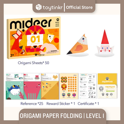 Mideer Origami Paper Folding by Toytinkr