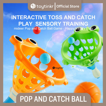 Mideer Pop and Catch Ball by Toytinkr