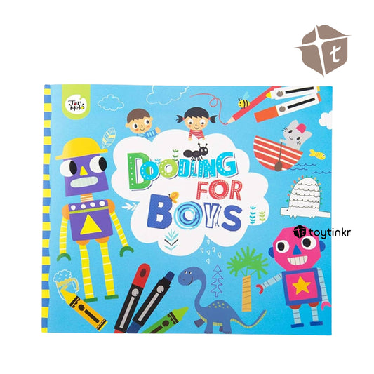 Jar Melo Doodling Book - For Boys by Toytinkr