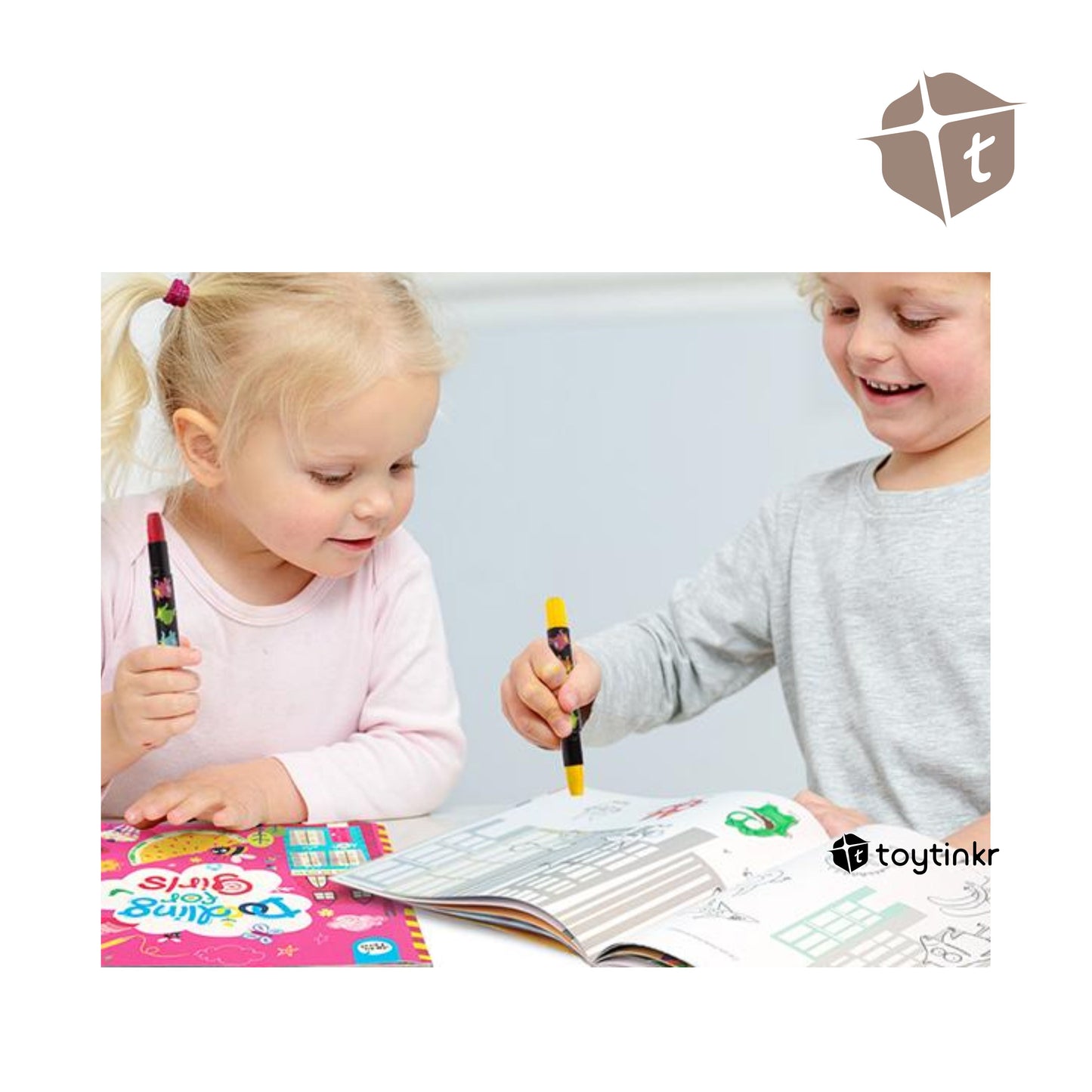 Jar Melo Doodling Book - For Boys by Toytinkr