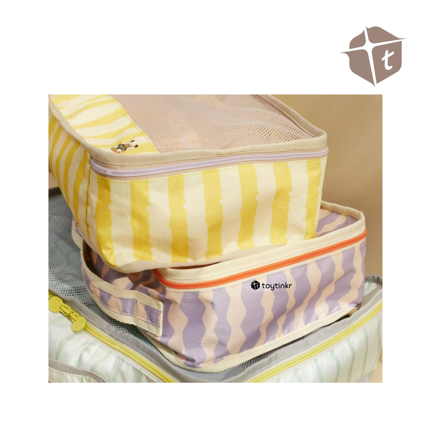 Hug Z Personalized Storage Cube Bags by Toytinkr