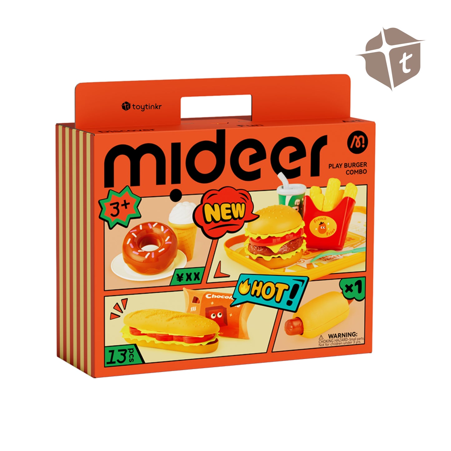 Mideer Play Burger Combo by Toytinkr