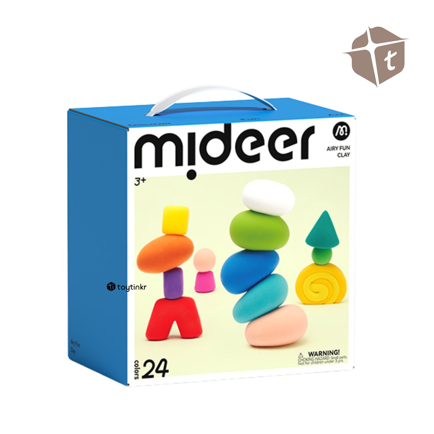 Mideer Air Fun Clay 24 Colors by Toytinkr