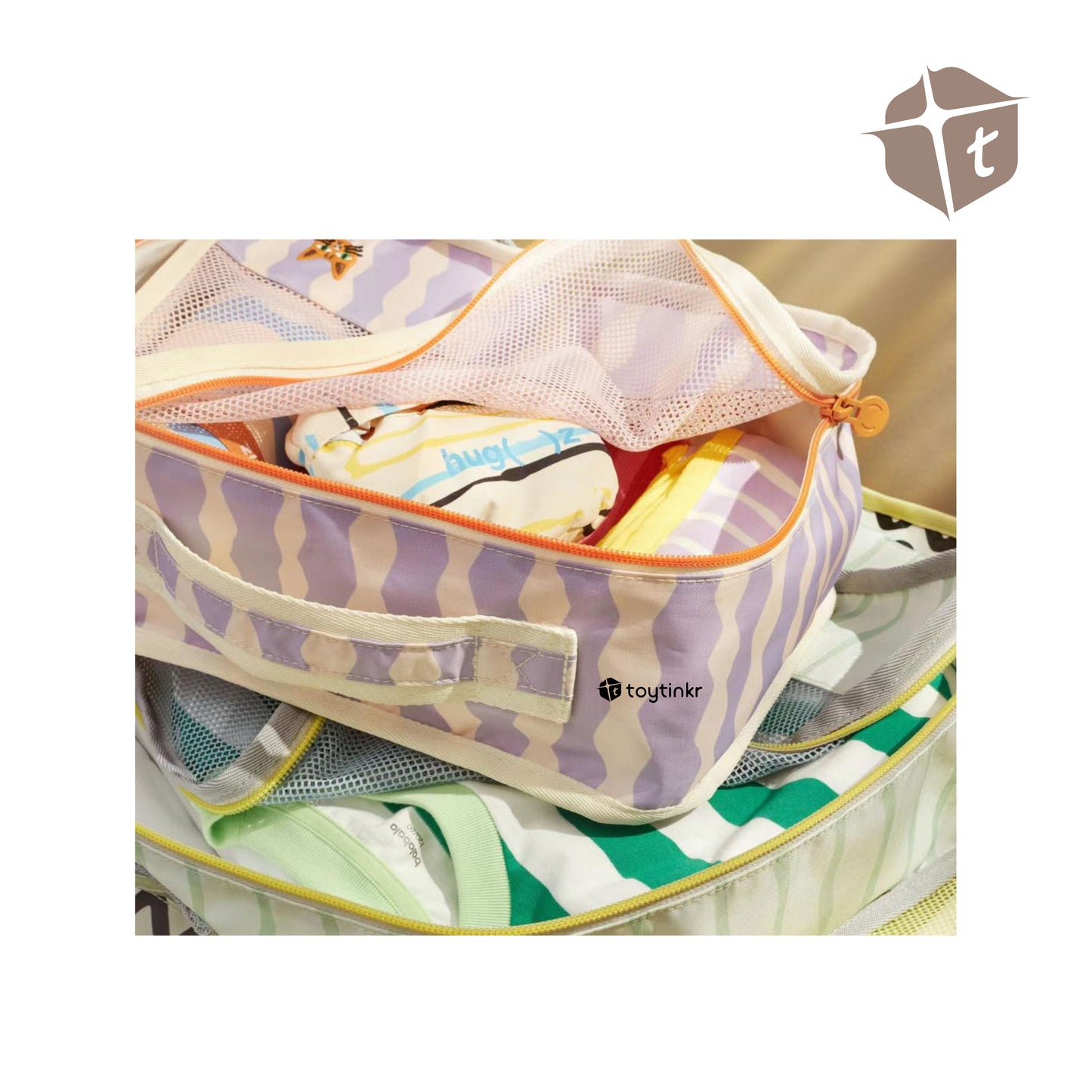 Hug Z Personalized Storage Cube Bags by Toytinkr