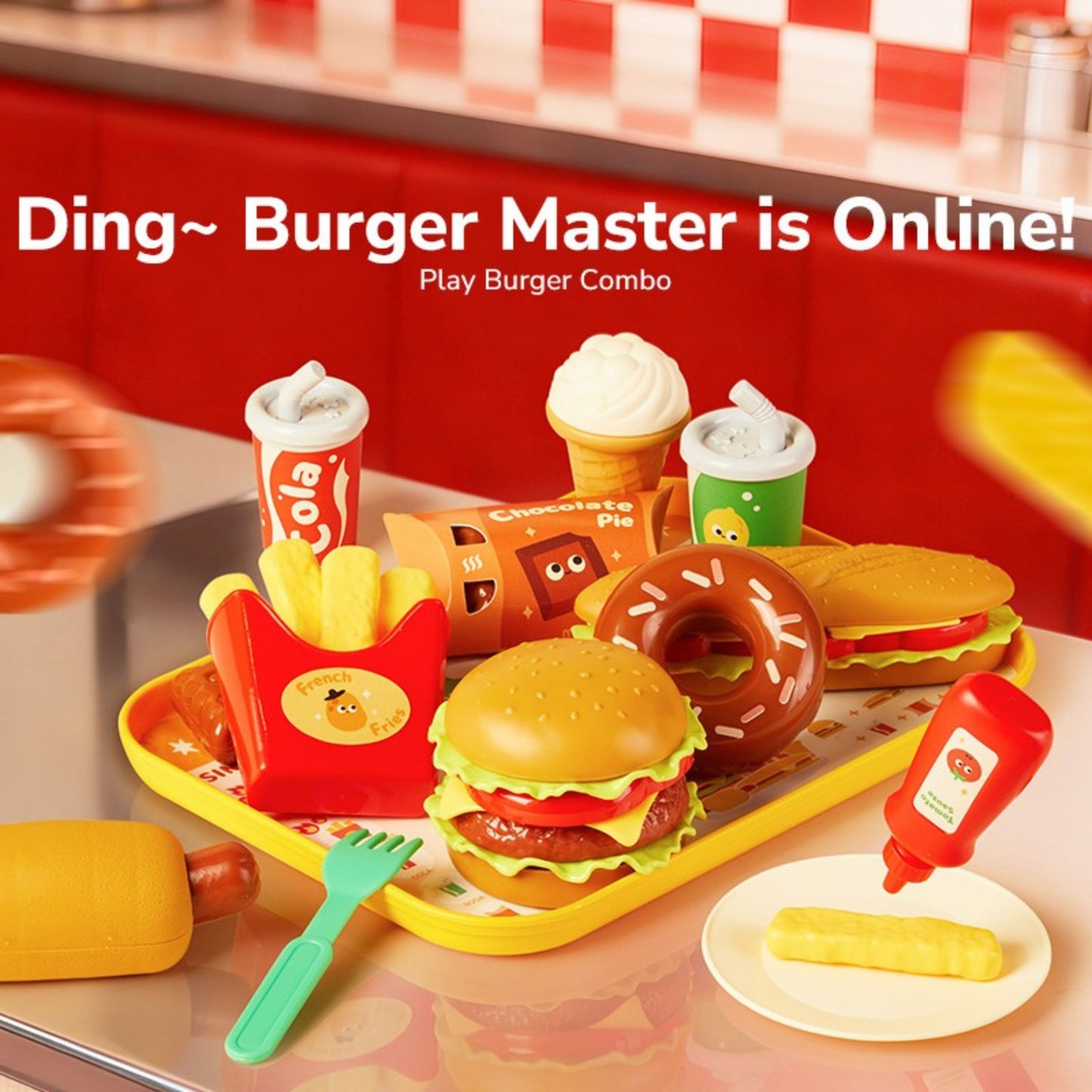 Mideer Play Burger Combo by Toytinkr