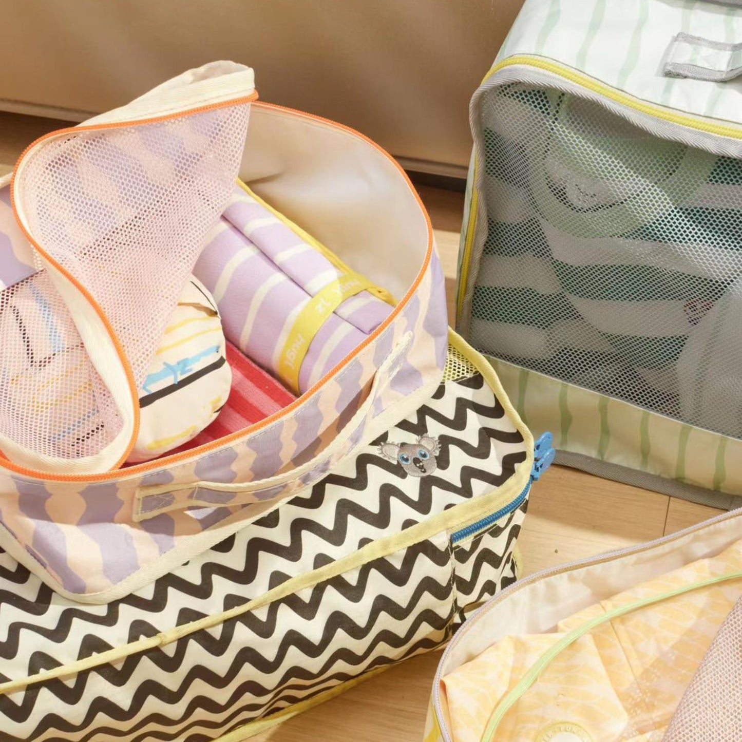 Hug Z Personalized Storage Cube Bags by Toytinkr