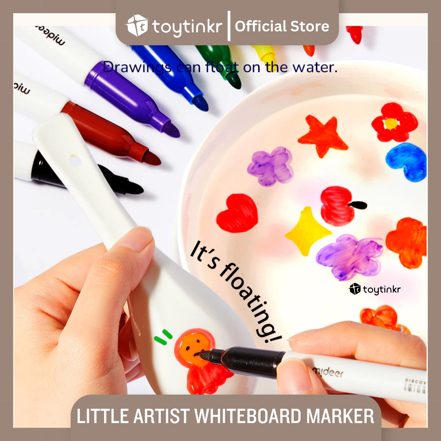 Mideer Little Artist Whiteboard Markers by Toytinkr