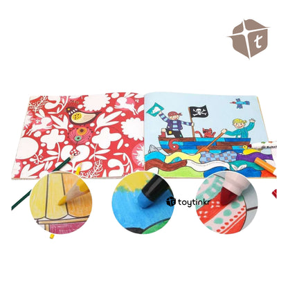 Jar Melo Doodling Book - For Boys by Toytinkr