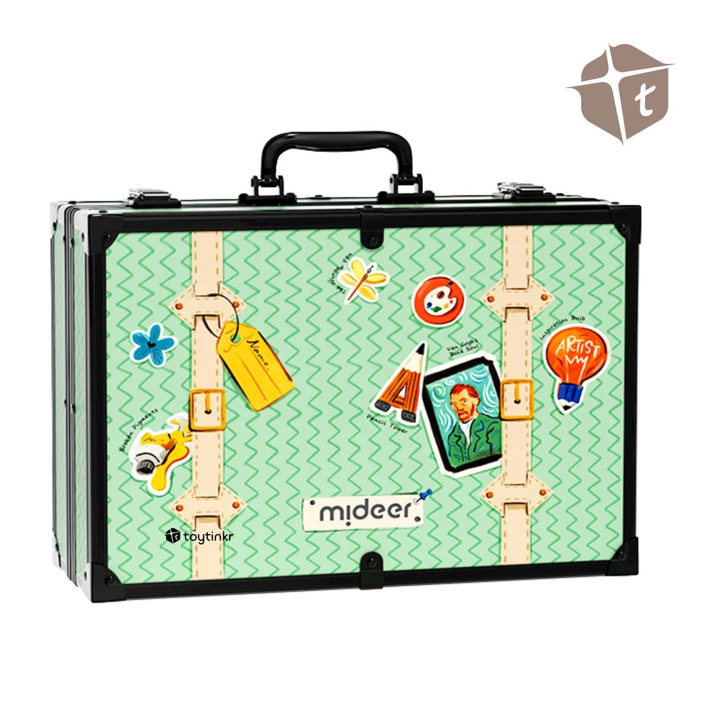 Mideer Personalized Artist Suitcase by Toytinkr