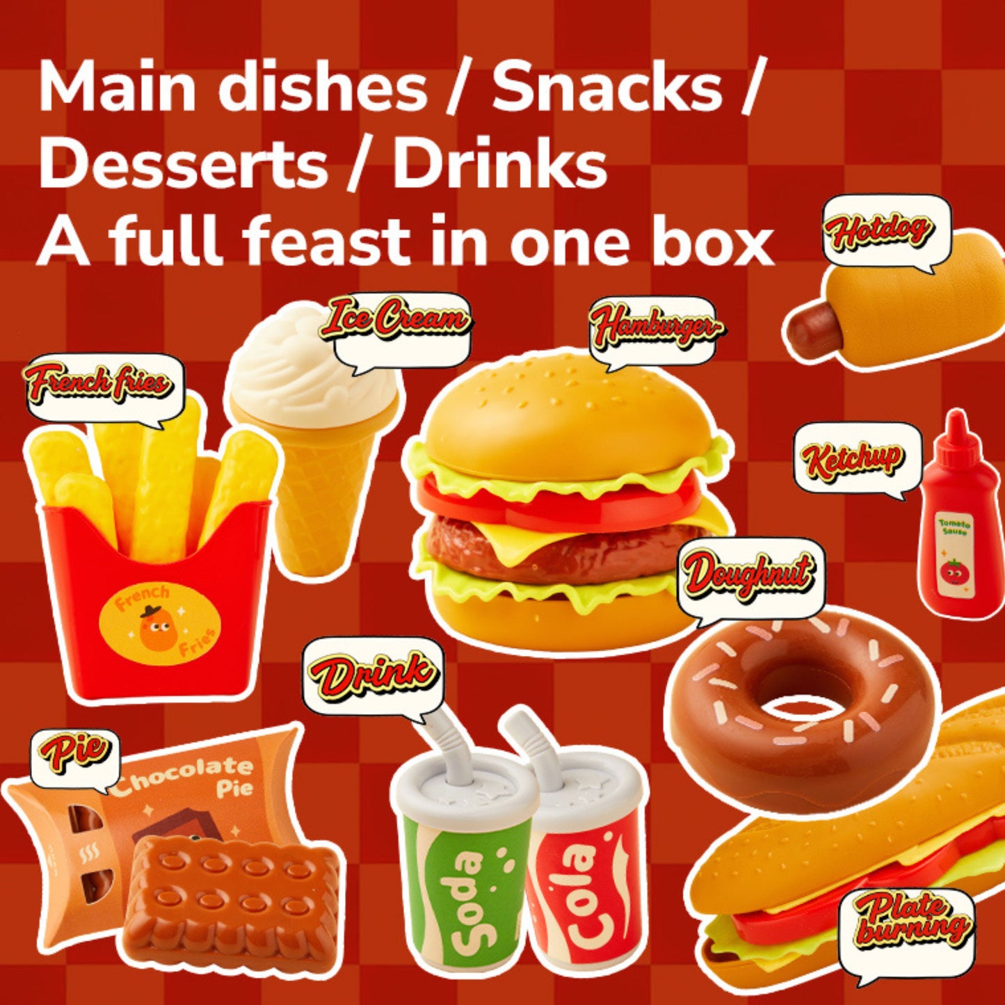 Mideer Play Burger Combo by Toytinkr