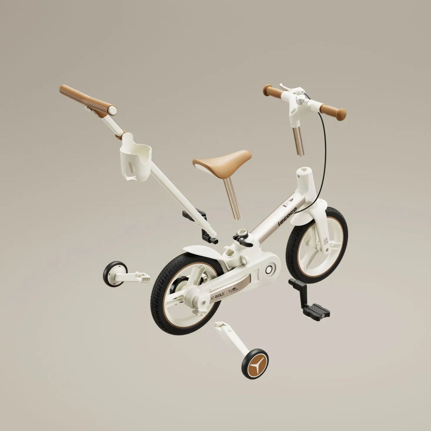 Lecoco X3PLUS Multi-Functional Bicycle by Toytinkr