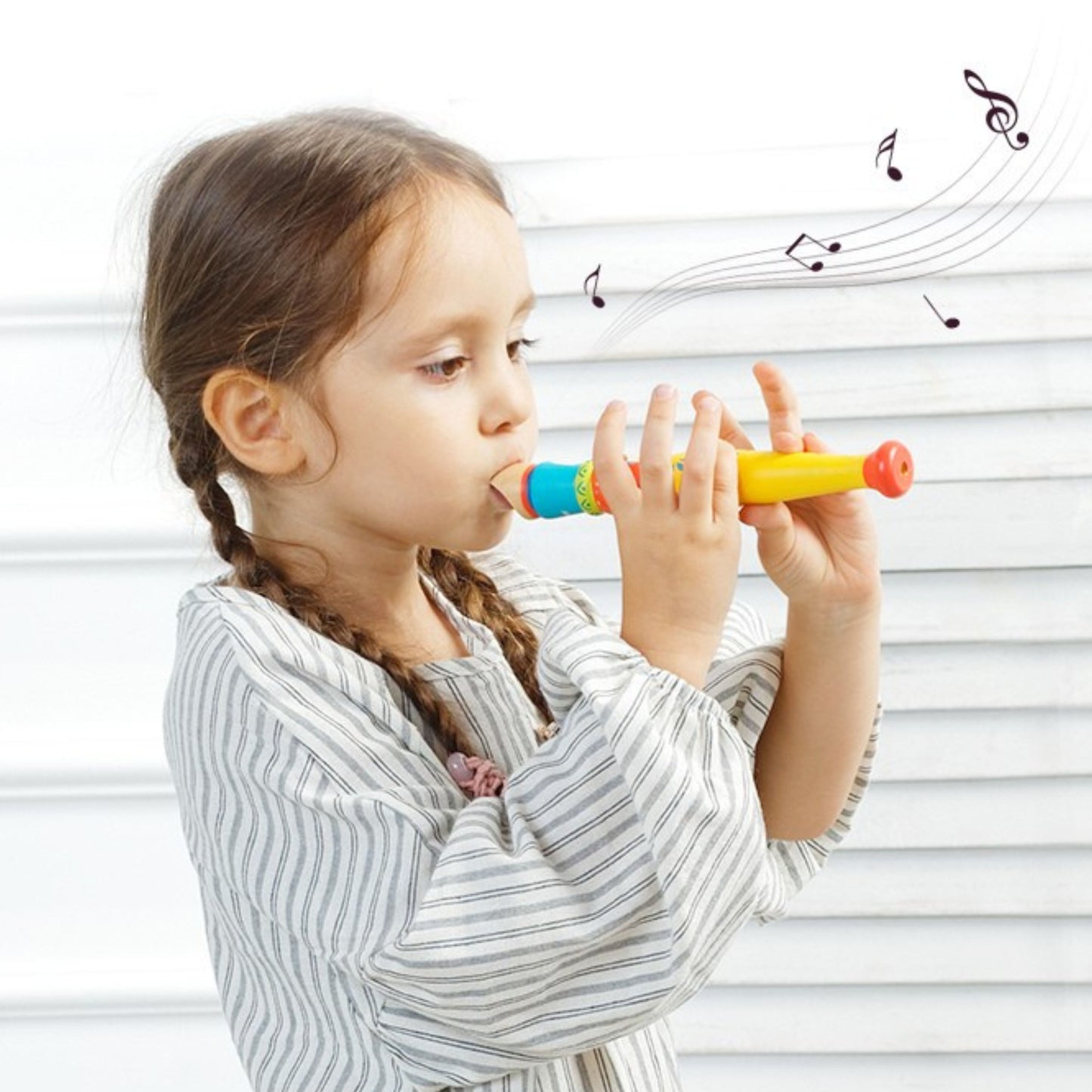 Mideer Wooden Flute for Kids by Toytinkr
