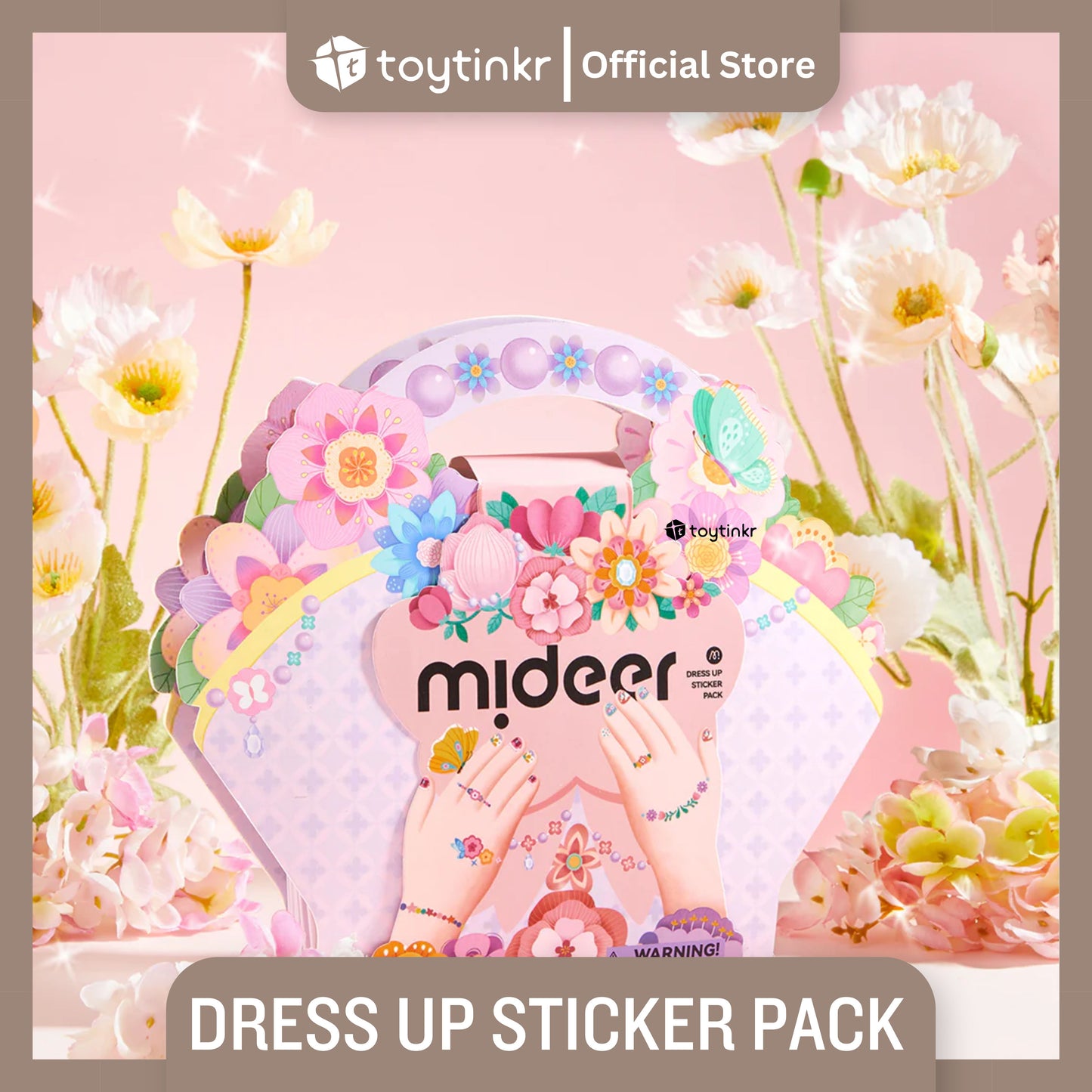 Mideer Dress Up Sticker Pack by Toytinkr