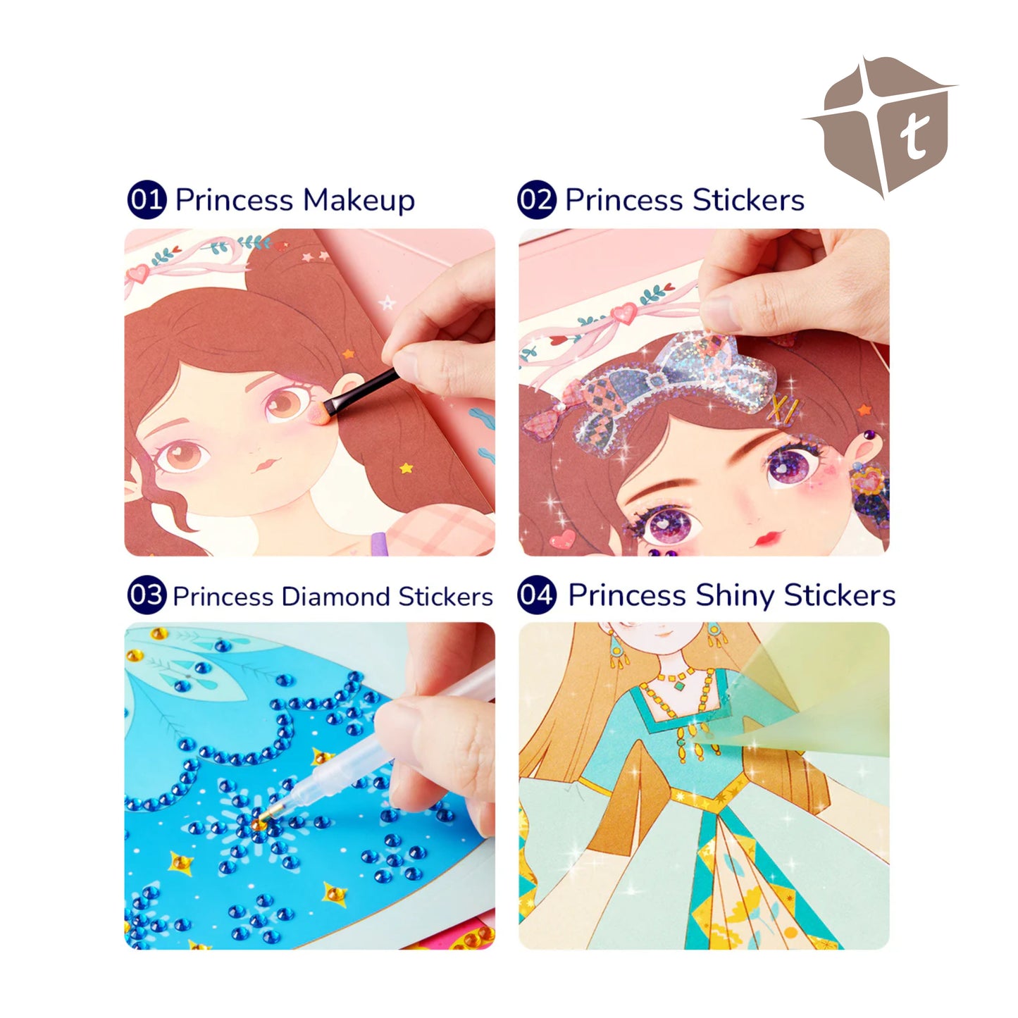 Mideer 3 in 1 Dress Up Game Set by Toytinkr