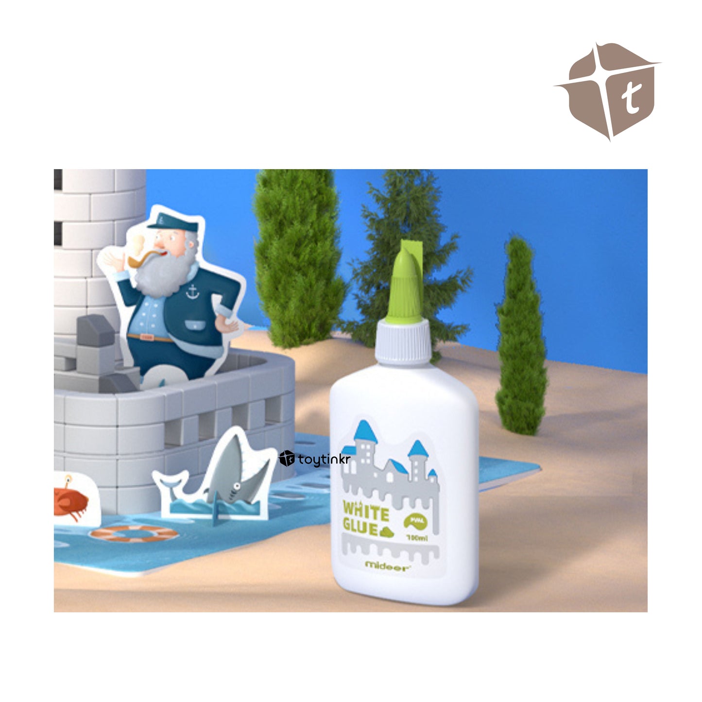 Mideer White Glue by Toytinkr