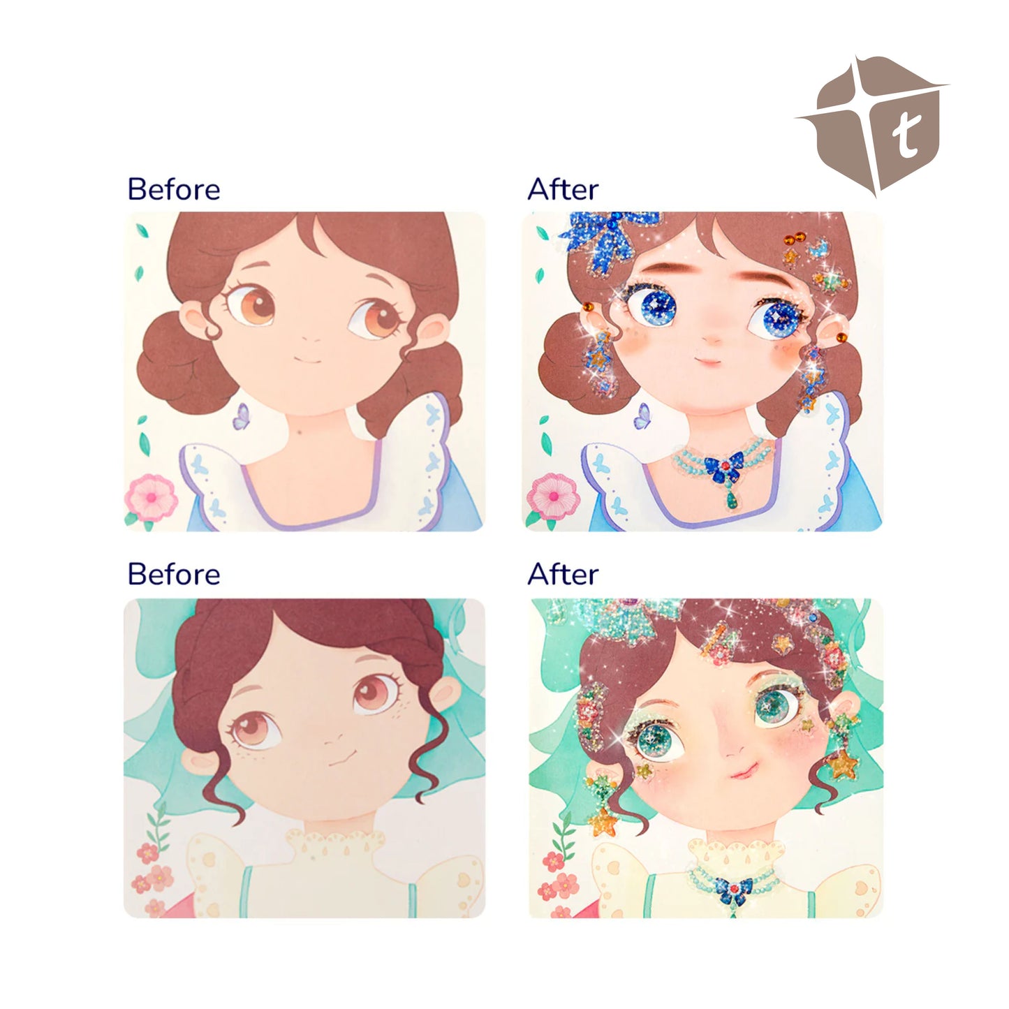 Mideer 3 in 1 Dress Up Game Set by Toytinkr