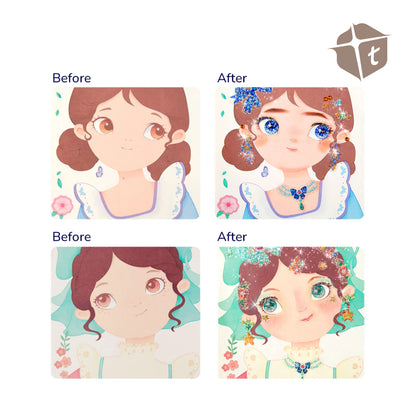 Mideer 3 in 1 Dress Up Game Set by Toytinkr