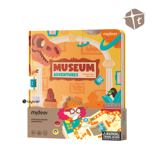 Mideer 6 in 1 Portable Board Game Book by Toytinkr