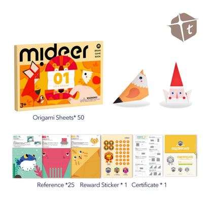 Mideer Origami Paper Folding - Level 1 by Toytinkr