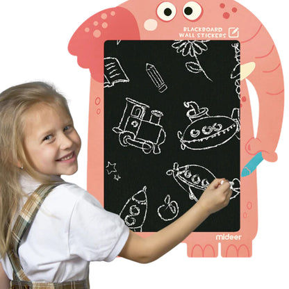 Mideer Blackboard Wall Sticker - Pink Elephant by Toytinkr