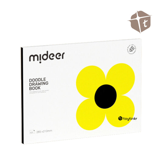Mideer Drawing Doodle Book - Black Paper by Toytinkr
