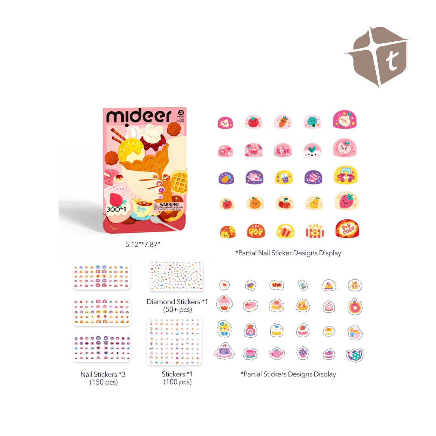 Mideer Fashion Nail Stickers by Toytinkr