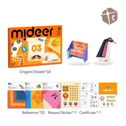 Mideer Origami Paper Folding - Level 3 by Toytinkr