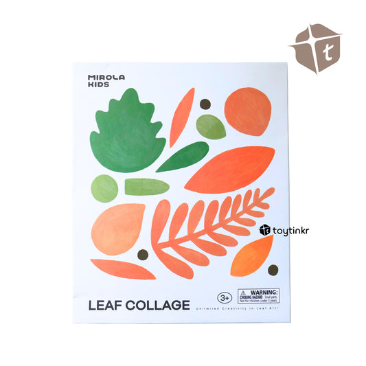 Jar Melo Leaf Collage by Toytinkr