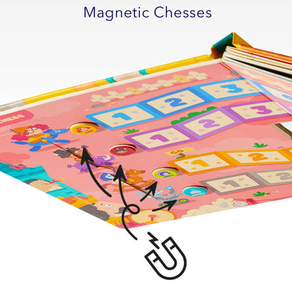 Mideer 6 in 1 Portable Board Game Book by Toytinkr