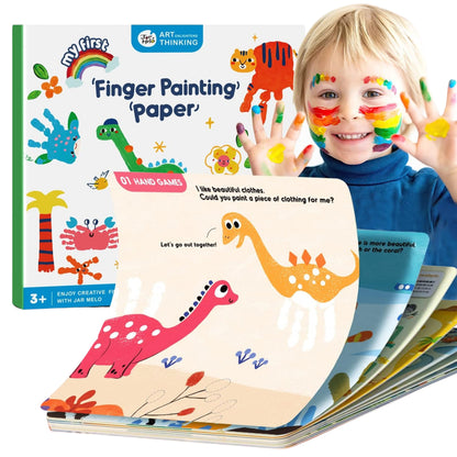 Jar Melo Finger Painting Paper By Toytinkr
