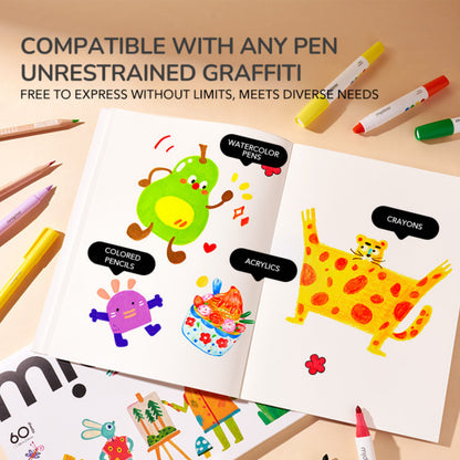 Mideer Doodle Drawing Book 60 Sheets by Toytinkr