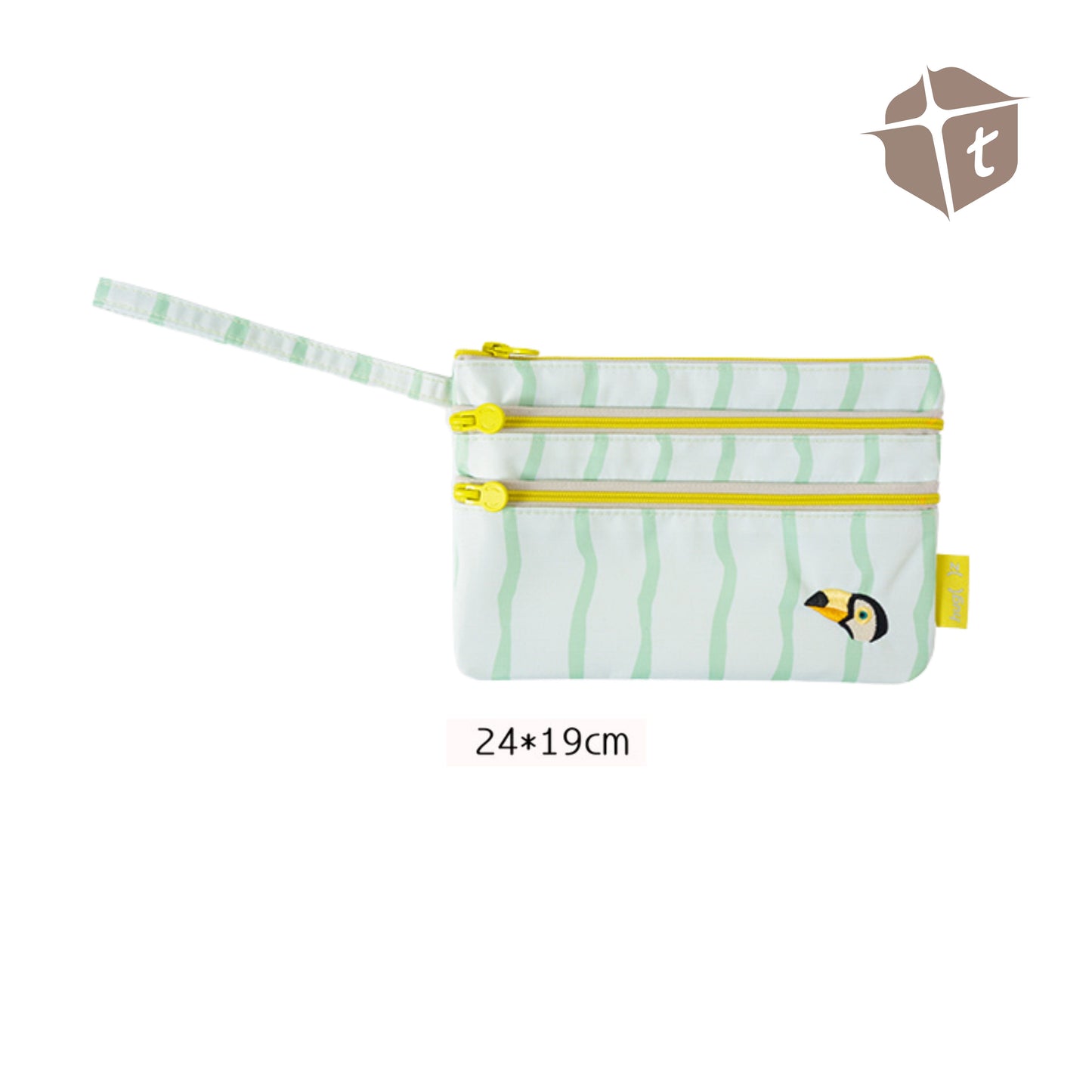 Hug Z Personalized 3 Zip Pouch by Toytinkr